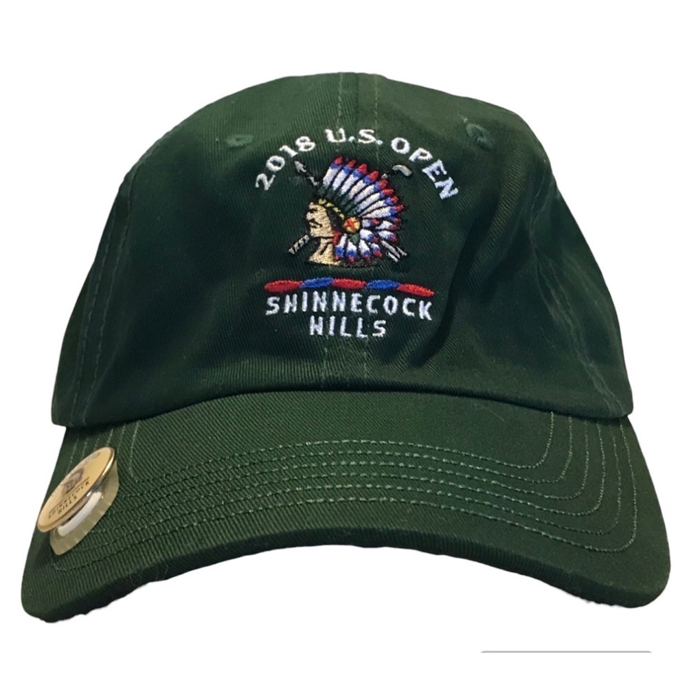 Usga Pga 2018 Us Open  Shinnecock Hills Golf Cap With Ballmark